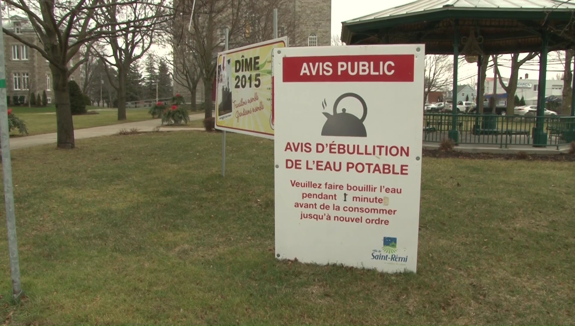 St-Rémi sans eau potable depuis plusieurs mois