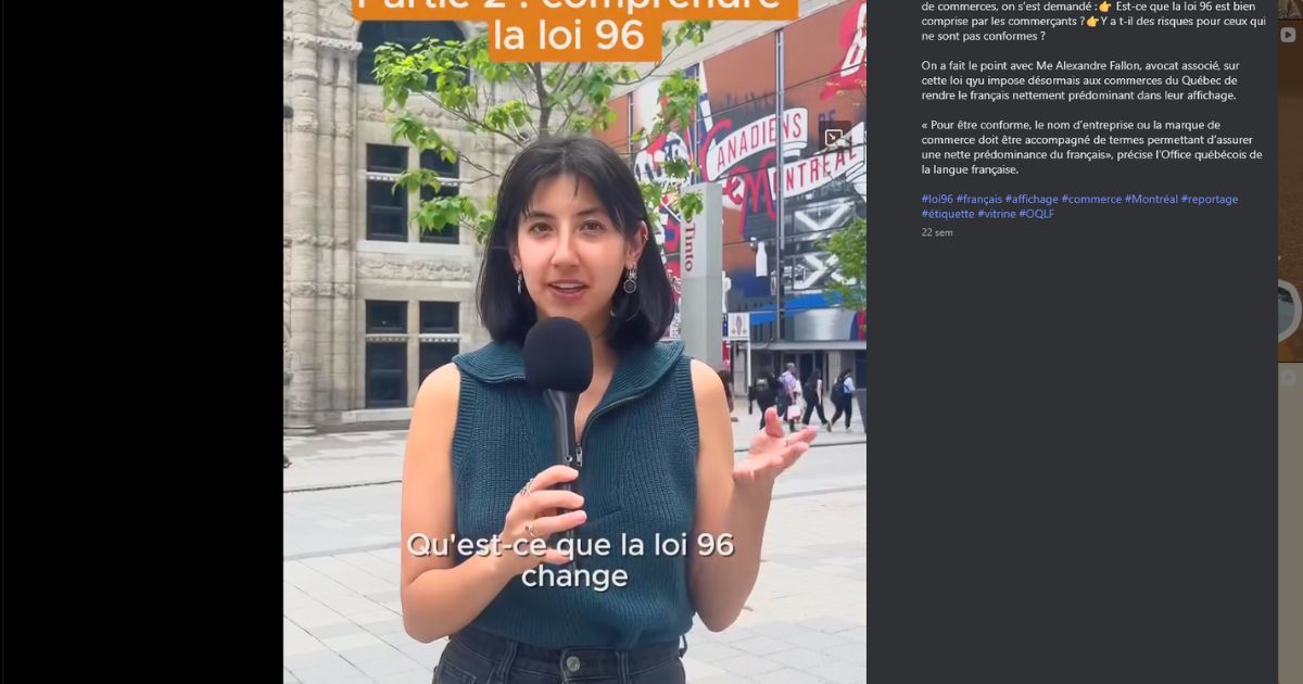 En plus d'être recherchiste à Hugo Décrypte Québec, Anaïs Fleury est également cheffe de la section vidéo du journal étudiant Quartier Libre.