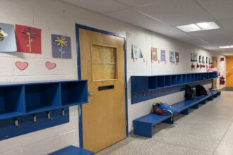 Locaux de l'école St-Rémi annexe à Montréal-Nord. Lieu de pratique pour El Sistema OSM.
