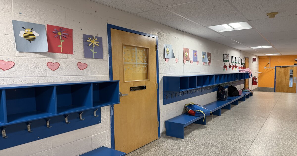 Locaux de l'école St-Rémi annexe à Montréal-Nord. Lieu de pratique pour El Sistema OSM.